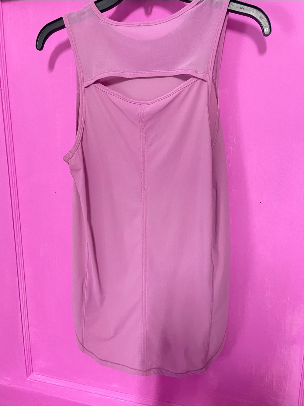 lululemon athletica Pink Tank Top with Reflective Logo - Picture 2 of 4